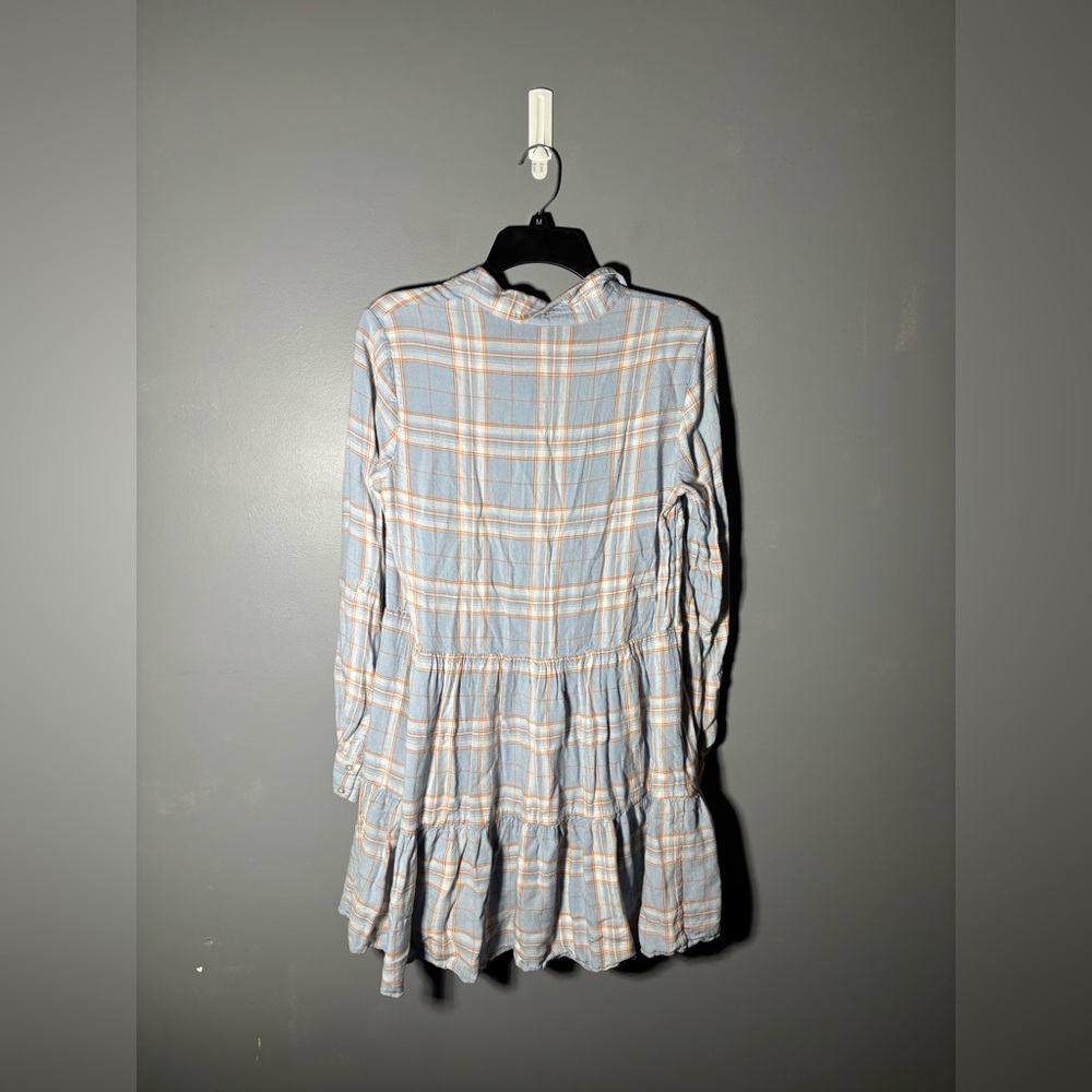 Veronica Beard Jemila Plaid Shirt Dress Womens Size Medium - Picture 3 of 5